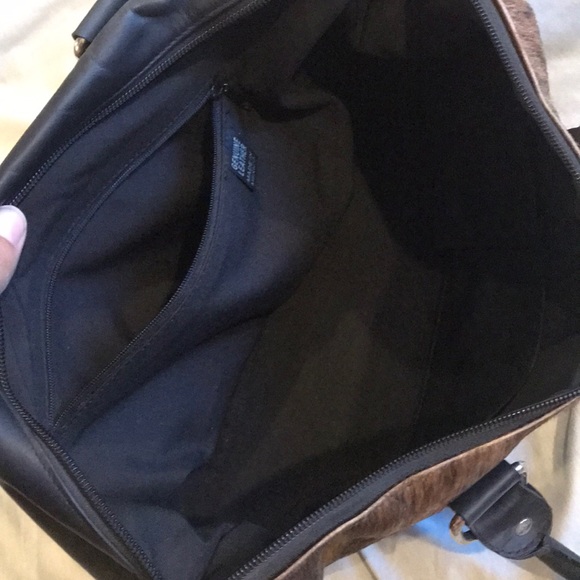 Leather and cow hide purse! - Picture 4 of 5